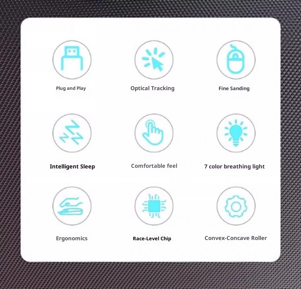 Digitex Digitex Wired Mouse USB Office Laptop Gaming E-Sports Dedicated Mechanical Home Desktop Luminous_voghion.com