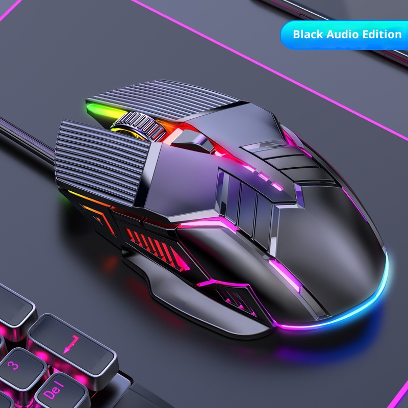 Digitex Digitex Mozuo S800 Mouse da gioco USB meccanico silenzioso cablato per e-sport_voghion.com
