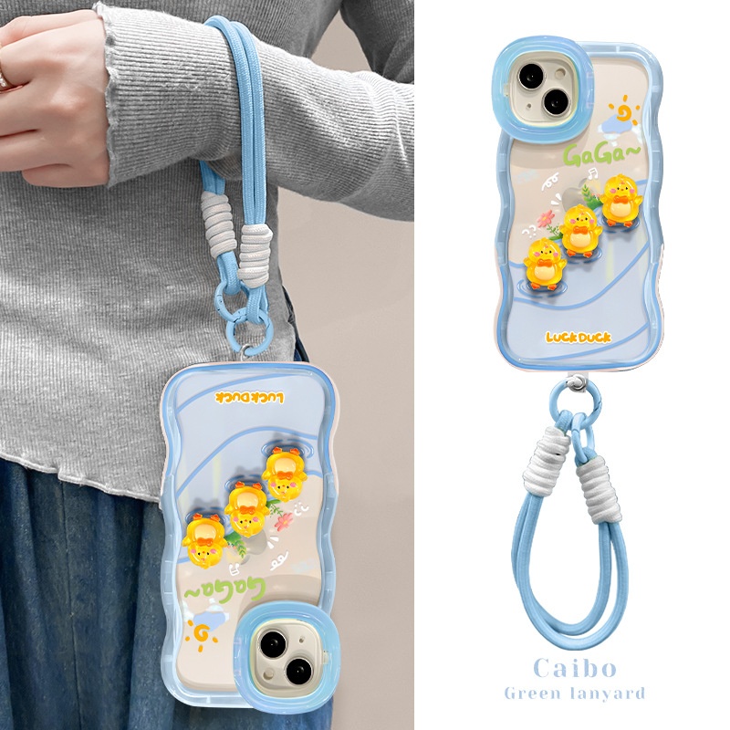 TechGlobe Plüsch-Schlüsselanhänger „Kleine gelbe Ente“, kompatibel mit iPhone 16, 15 Pro Max, Handyhülle 14 und Xiaomi 13 (Silikon)_voghion.com