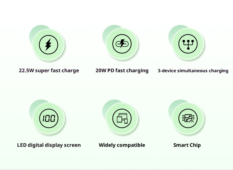 TechGlobe Remax Lightweight Portable 30000mAh Large Capacity Fast Charging Mobile Bank With Power Level Display And 3C_voghion.com