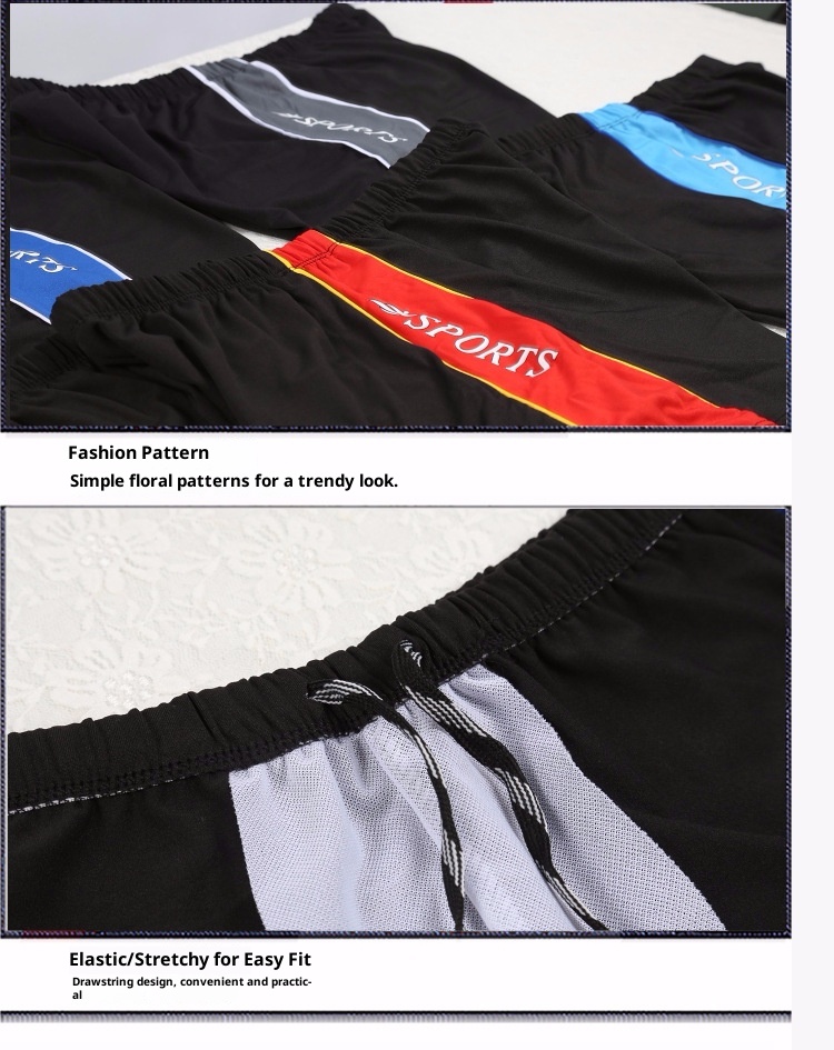 001 Men Plus Size 100kg Wearable Adult Fashion Comfortable Loose Boxer Swim Trunks Factory Direct Sale_voghion.com