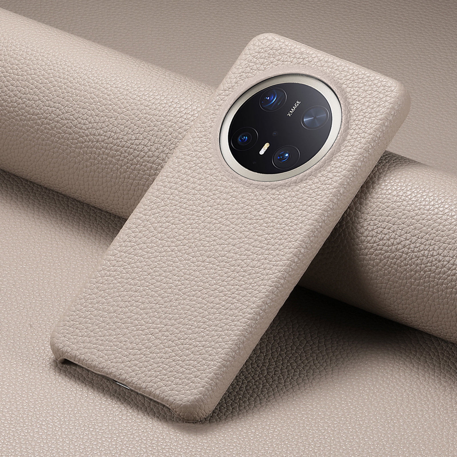 TechGlobe Hochwertiges Lych-Grain-Glattleder, hautfreundlich, kompatibel mit Mat70, groß, stoßfest_voghion.com