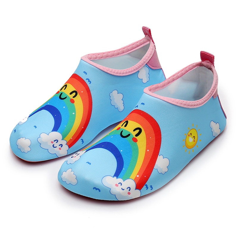 Outdoor 2022 Soft Sole Children's Water Beach Stream Trekking Swimming Barefoot Shoes_voghion.com