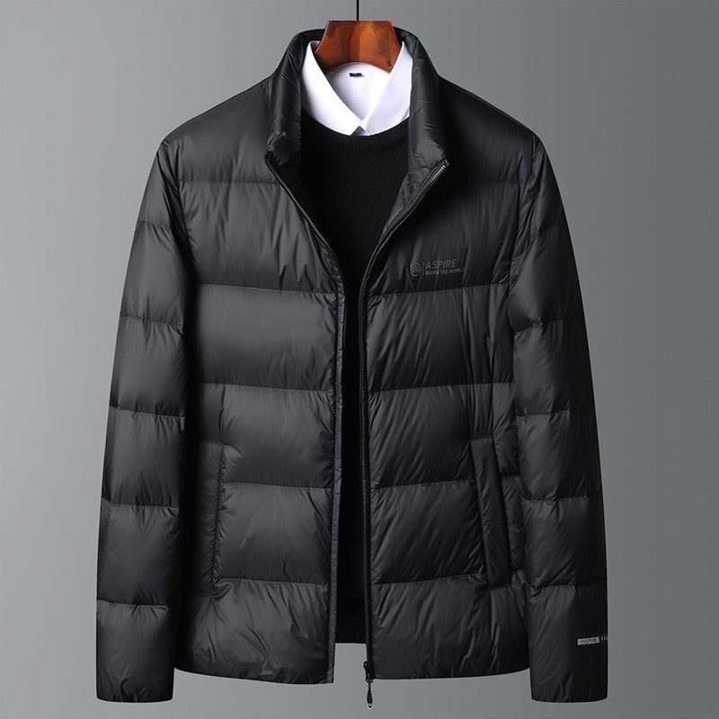 boy 2024 New Winter Men's Fashion Casual Versatile Thick Warm Cold-Proof Down Jacket Coat_voghion.com