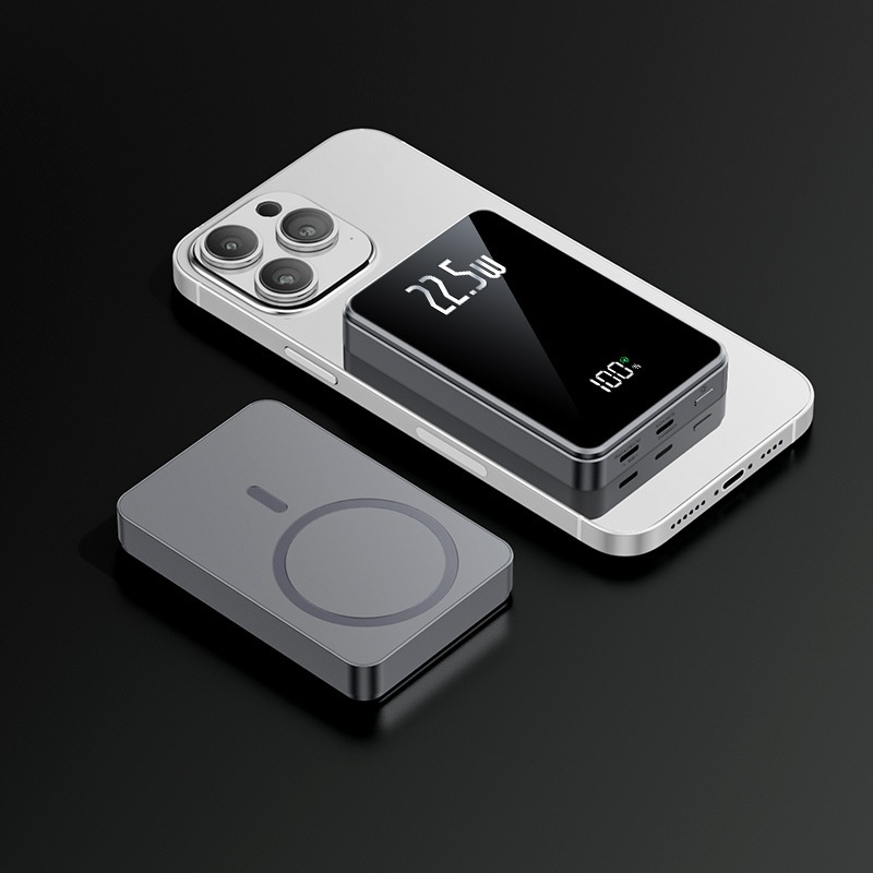 TechGlobe 22.5W Bank 20000mAh 10000 Mobile Power Fast Charging Digital Display Portable Wireless_voghion.com