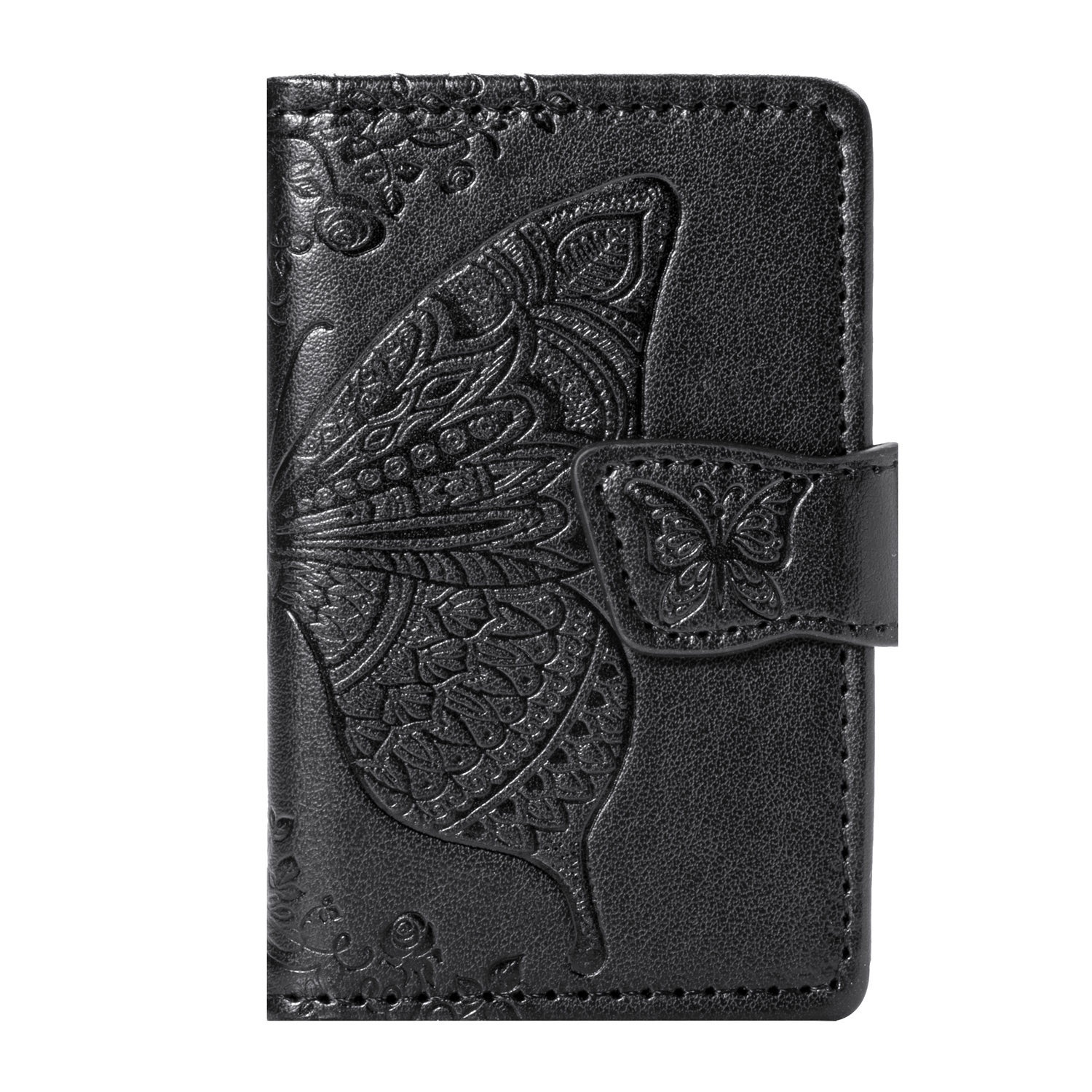 TechGlobe Foreign Trade Gift Coin Holder Universal 3M Adhesive Multi-Function Insert Embossed Phone Back Sticker Card Case_voghion.com