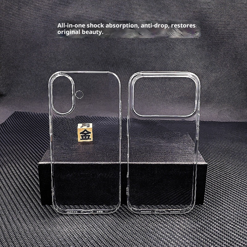 TechGlobe Kompatible iPhone 16 Schutzhülle mit vollständigem Schutz, 17 Transparente Schutzhülle, 15 Pro Hartschalenmaterial Unisex_voghion.com