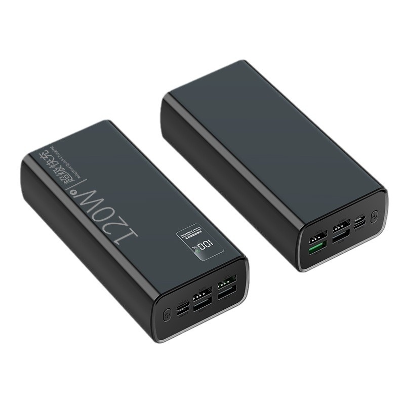 TechGlobe all'ingrosso 50000mAh 80000 Bank Ultra grande capacità alimentatore mobile per esterni originale 120W ricarica rapida Dropshipping_voghion.com
