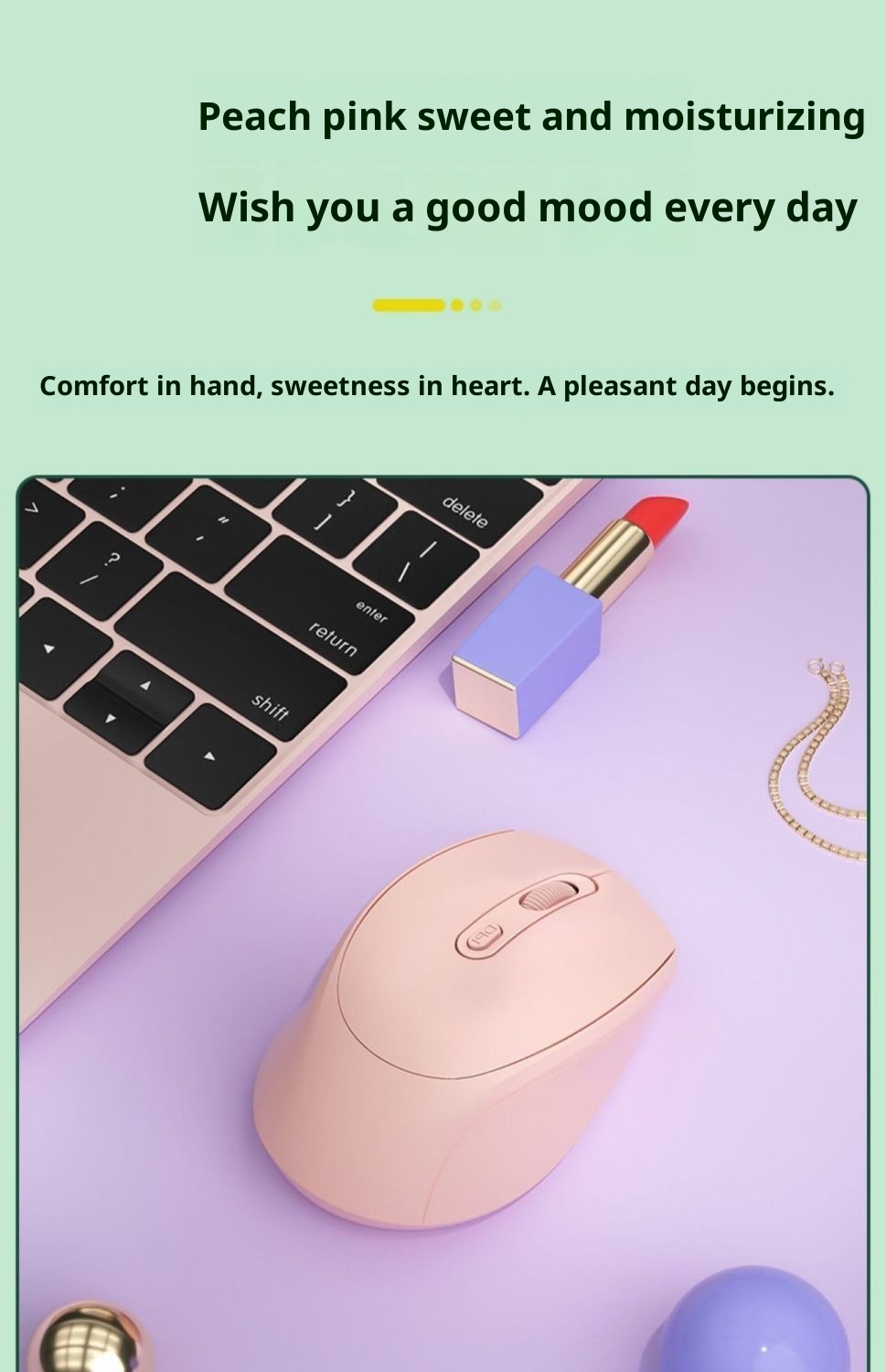 Digitex Digitex Wireless Bluetooth Silent Office Charging Universal Dual-Mode Laptop Desktop Computer Girls Gaming Mouse_voghion.com