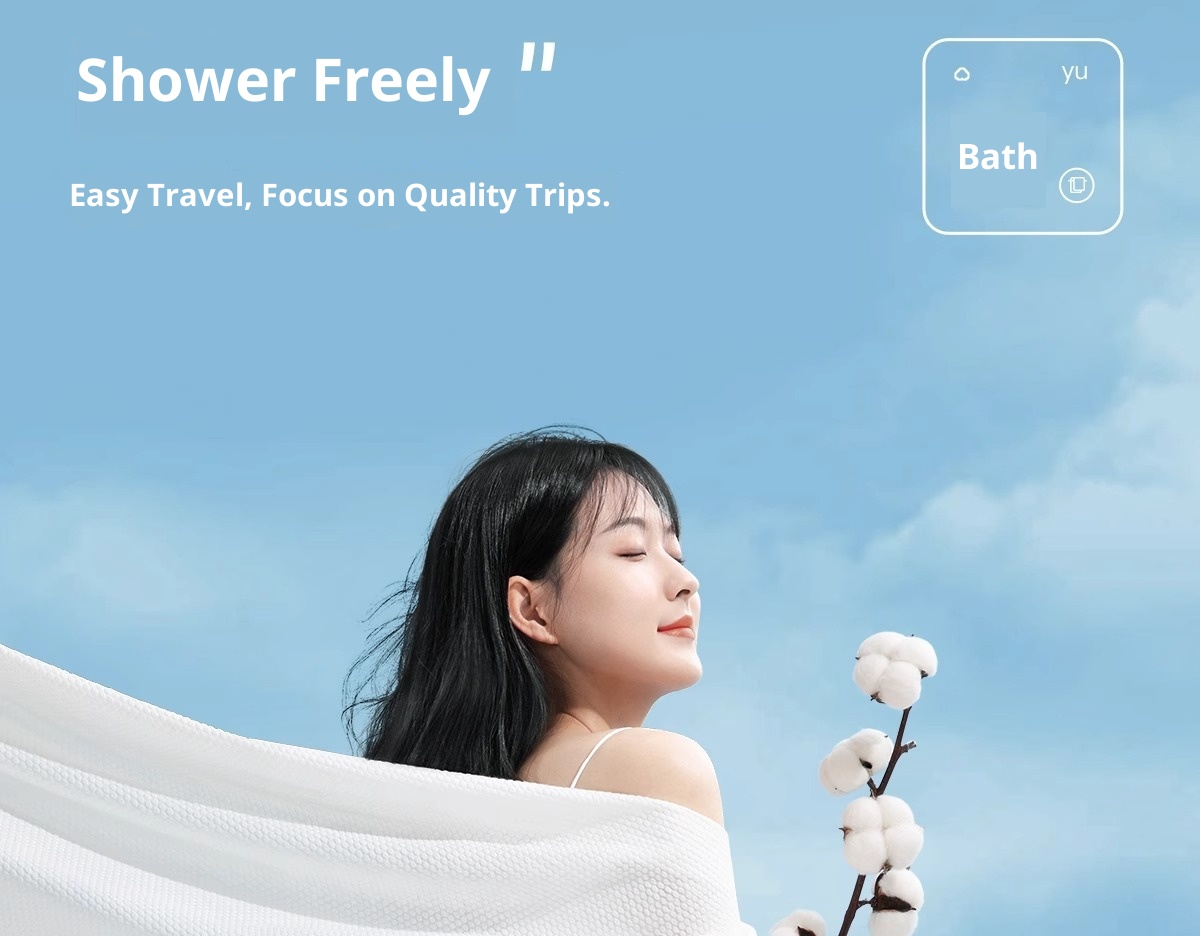 Lillian Badi High Bath Travel Asciugamano monouso singolo confezionato singolarmente in puro cotone, spesso, ingrandito, forniture alberghiere_voghion.com