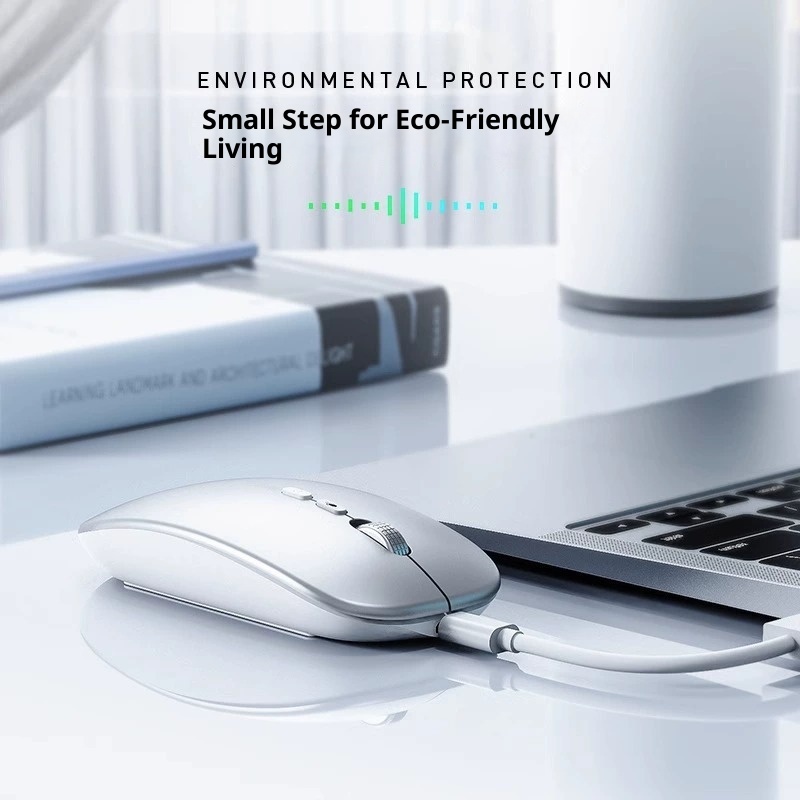 Digitex Digitex AI Smart Wireless Bluetooth Mouse Voice Control Input Text Translation Rechargeable USB Connection To Computer_voghion.com