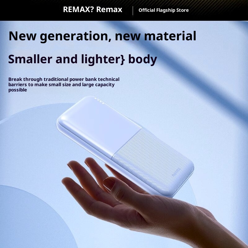 Techglobe Remax Alimentatore portatile leggero da 10000 mAh per telefoni, trasportabile in aereo, regalo all'ingrosso 3C_voghion.com