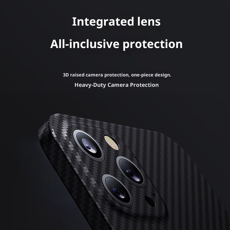 TechGlobe 12 Kevlar Compatible 12mini/12/12pro/12promax Carbon Fiber Phone Case Dropshipping_voghion.com