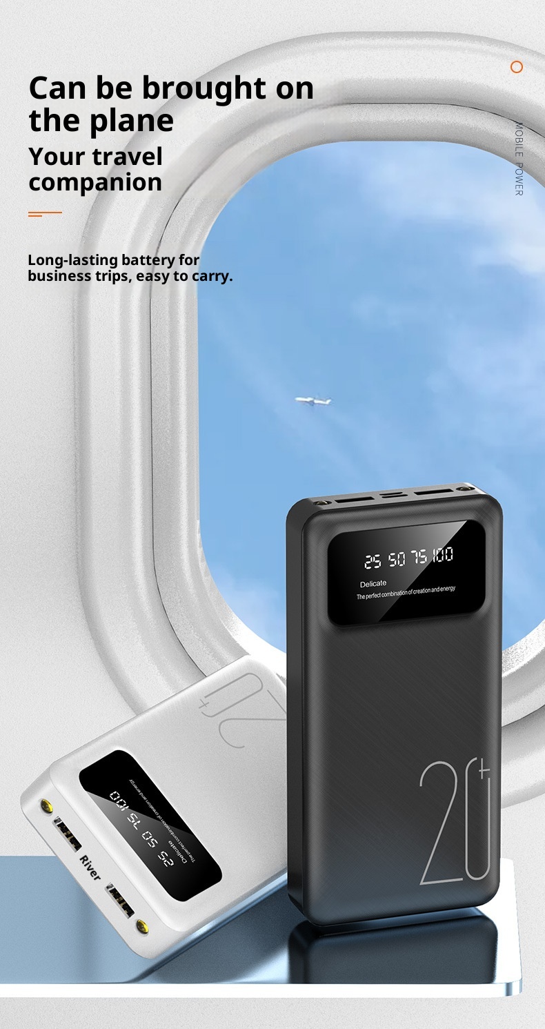 techglobe Grenzüberschreitender Großhandel Neue Tatsächliche 2W Milliampere Bank Mobile Power Ultra-Thin Portable Printed_voghion.com