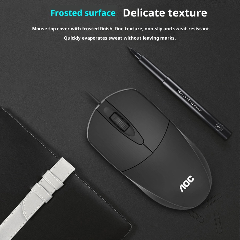 Techglobe AOC MS121 Wired USB Wholesale Home Office Business Laptop Desktop Computer Mouse Manufacturer_voghion.com