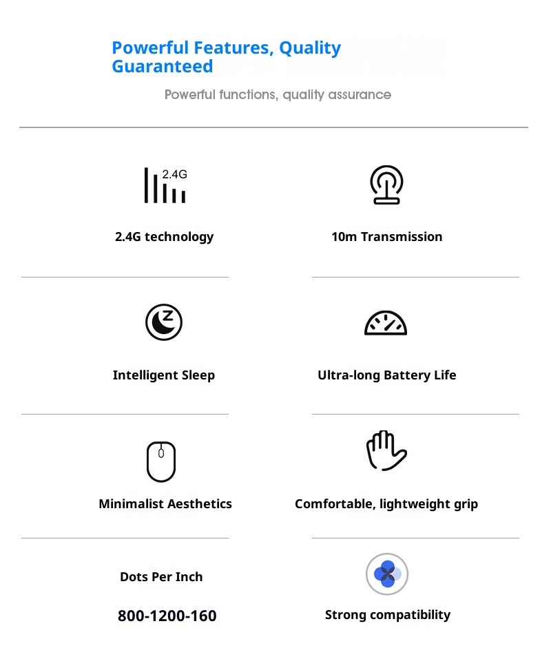 Digitex Digitex FV180 İş Ofisi Kablosuz Taşınabilir Optik Masaüstü Dizüstü Bilgisayar Klasik Fare_voghion.com