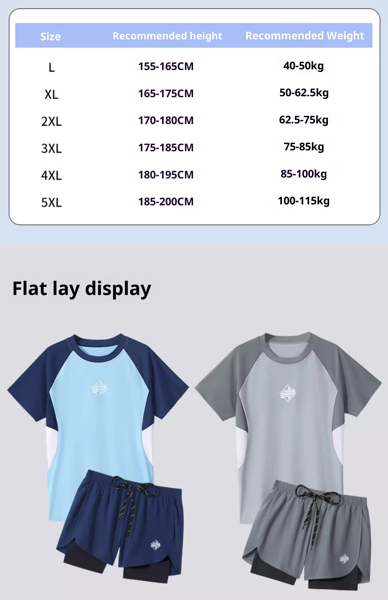 001 Swimwear Set New Adult Swimsuit Youth Double Layer Swim Trunks Anti-Embarrassment Men's Hot Spring Gear_voghion.com