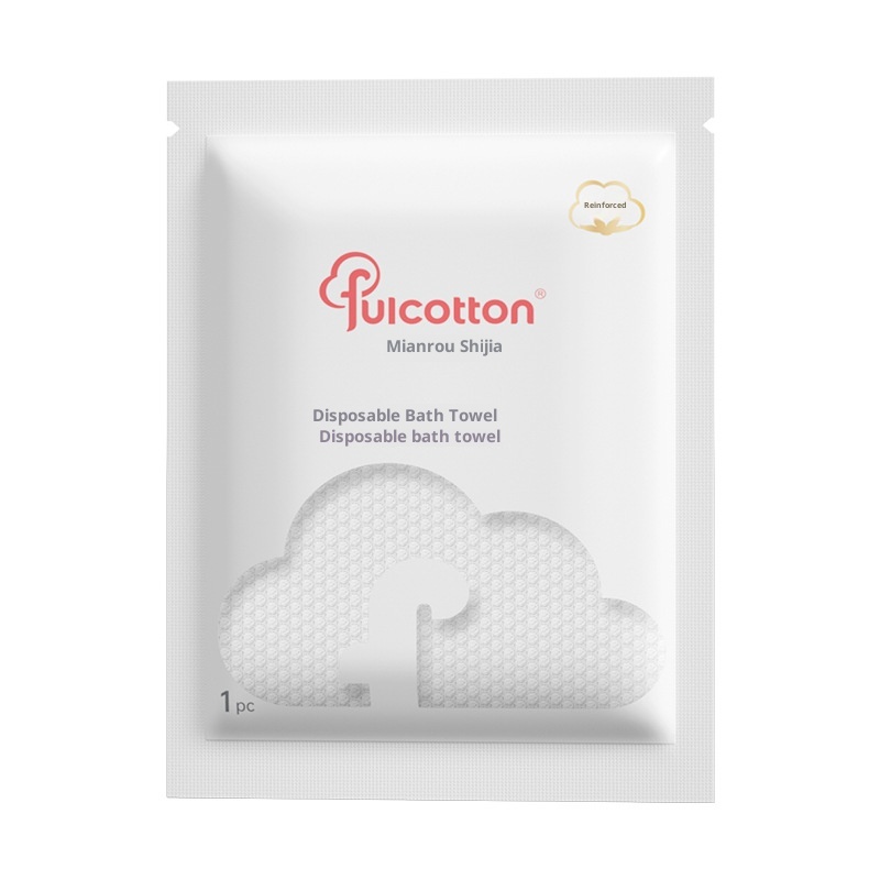 Asciugamani monouso Lillian per viaggi d'affari, confezionati singolarmente per hotel, locande, B&B, extra large e spessi, bagno portatile_voghion.com