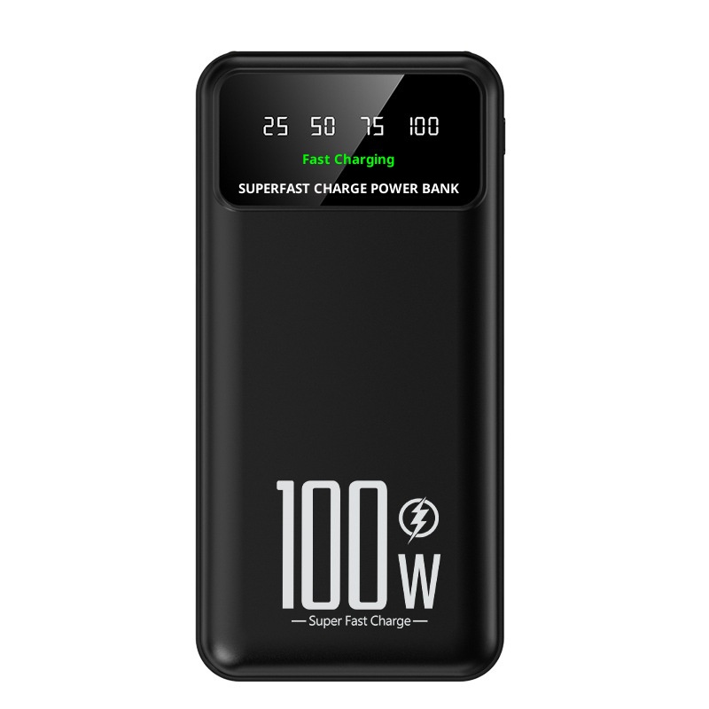 techglobe Super Fast Charging 100W Custom Gift Mini Built-in Cable Bank 20000mAh Wholesale Mobile Power Supply_voghion.com