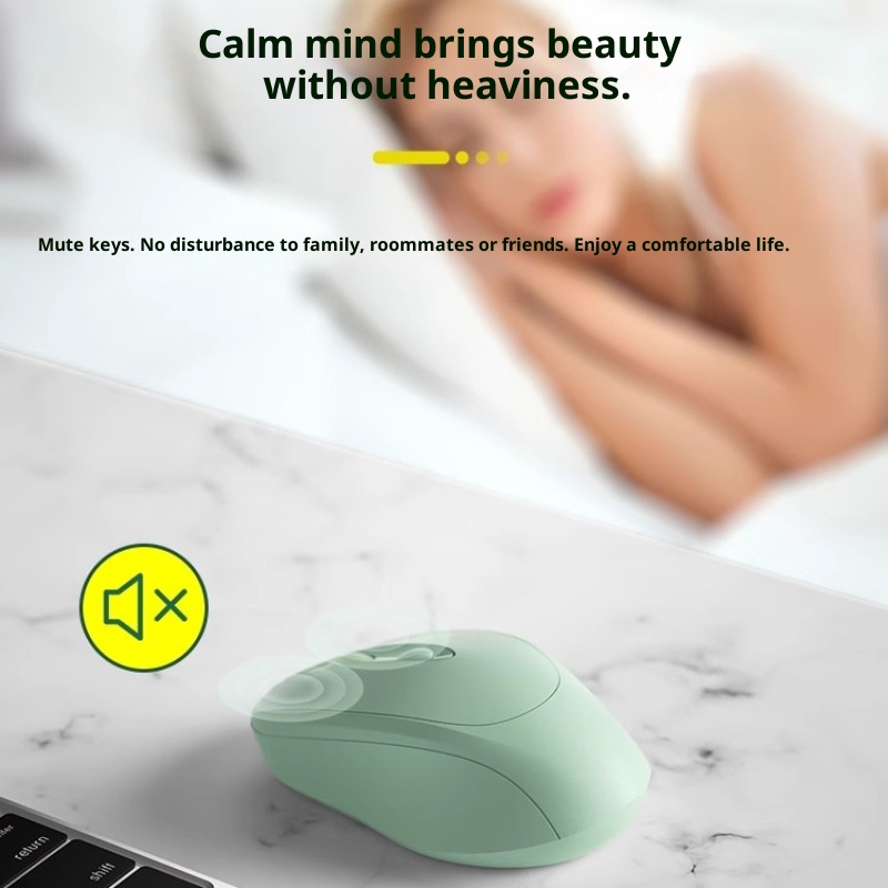 Digitex Digitex Suitable For Laptop Silent Bluetooth Rechargeable Mouse Office Wireless Dual Mode_voghion.com