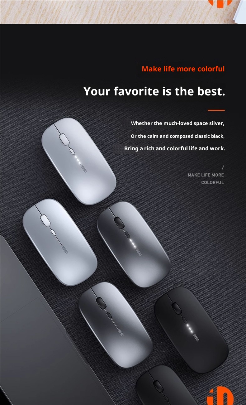 Digitex Digitex Wireless Bluetooth Mouse Silent Rechargeable For Men And Women Compatible With Direct From Manufacturer Wholesale_voghion.com