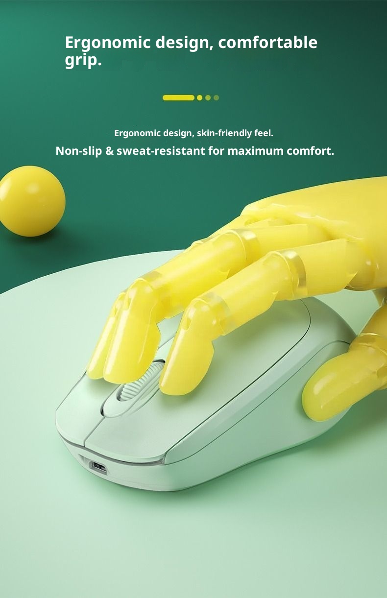 Digitex Digitex Wireless Bluetooth Silent Office Charging Universal Dual-Mode Laptop Desktop Computer Girls Gaming Mouse_voghion.com