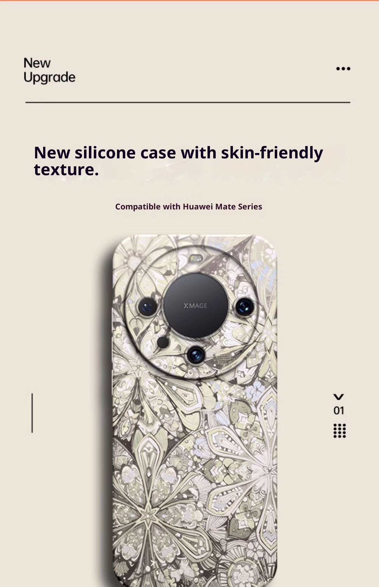 TechGlobe Chinese Style Totem Compatible With Huawei Phone Case New Mate60 Silicone Mate40 Pro Retro_voghion.com