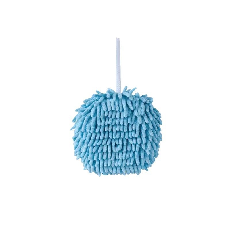 Lillian Chenille Hanging Quick-Dry Hand Ball Kitchen Thickened Absorbent Cute Japanese Style Towel Bathroom Cloth_voghion.com