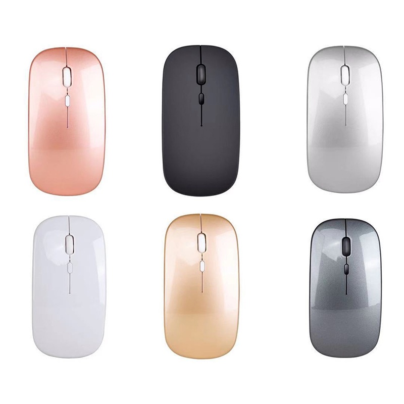Techglobe Wireless Dual Mode FVW309S Rechargeable Bluetooth Office Silent Mouse Compatible With HP/Dell_voghion.com