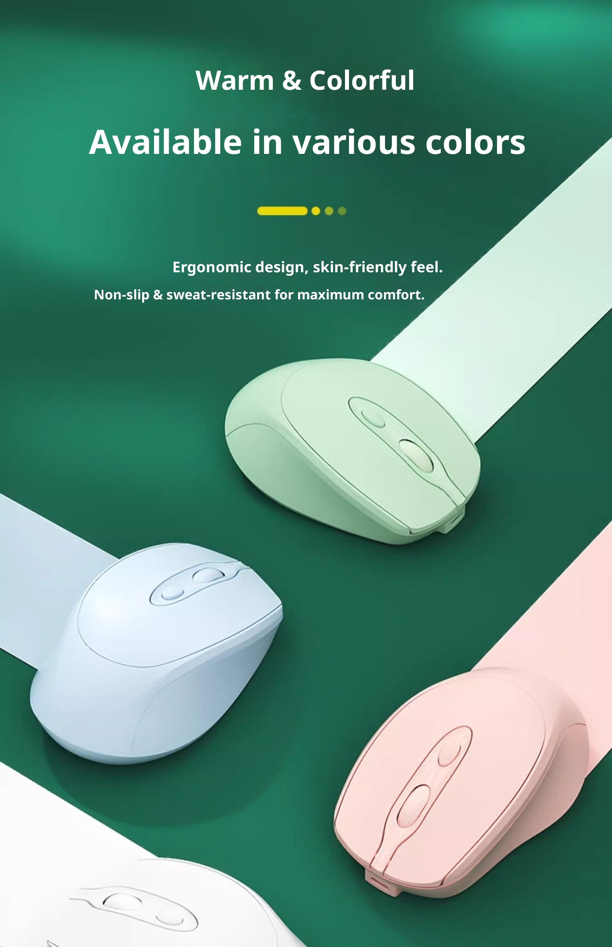 Digitex Digitex Suitable For Laptop Silent Bluetooth Rechargeable Mouse Office Wireless Dual Mode_voghion.com