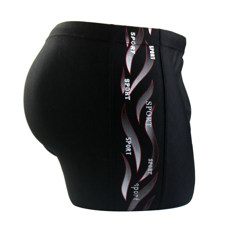 001 Men Plus Size 100kg Wearable Adult Fashion Comfortable Loose Boxer Swim Trunks Factory Direct Sale_voghion.com