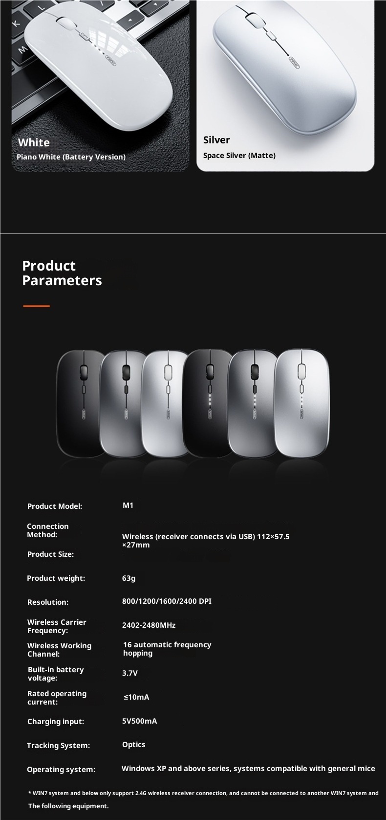 Digitex Digitex Wireless Bluetooth Mouse Silent Rechargeable For Men And Women Compatible With Direct From Manufacturer Wholesale_voghion.com