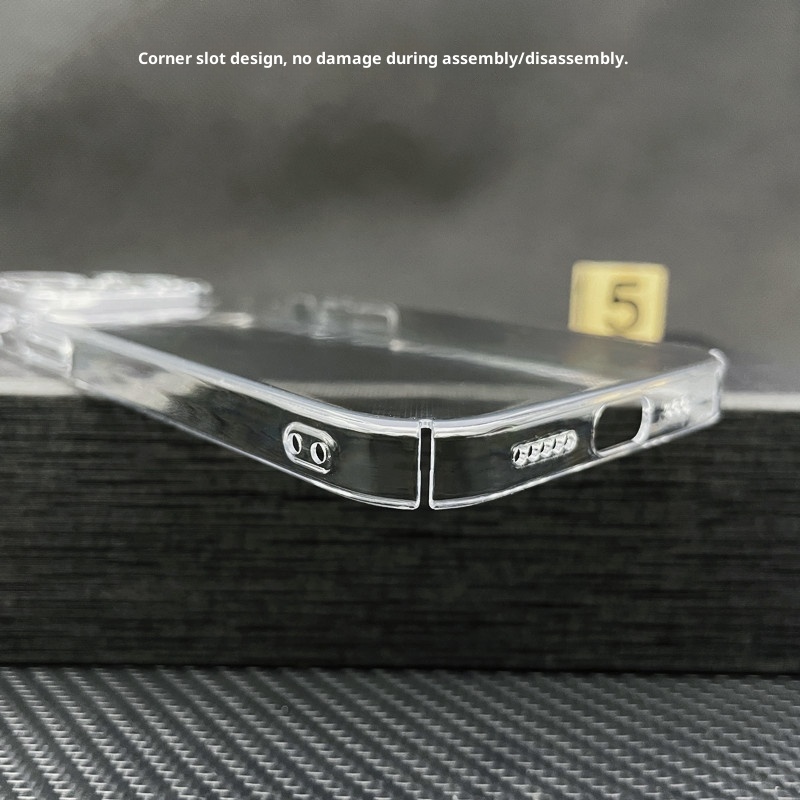 TechGlobe TechGlobe Compatible With Phone Case IPhone 17 AIR Transparent PC Full Coverage Precision Hole Anti-drop Protective Cover_voghion.com