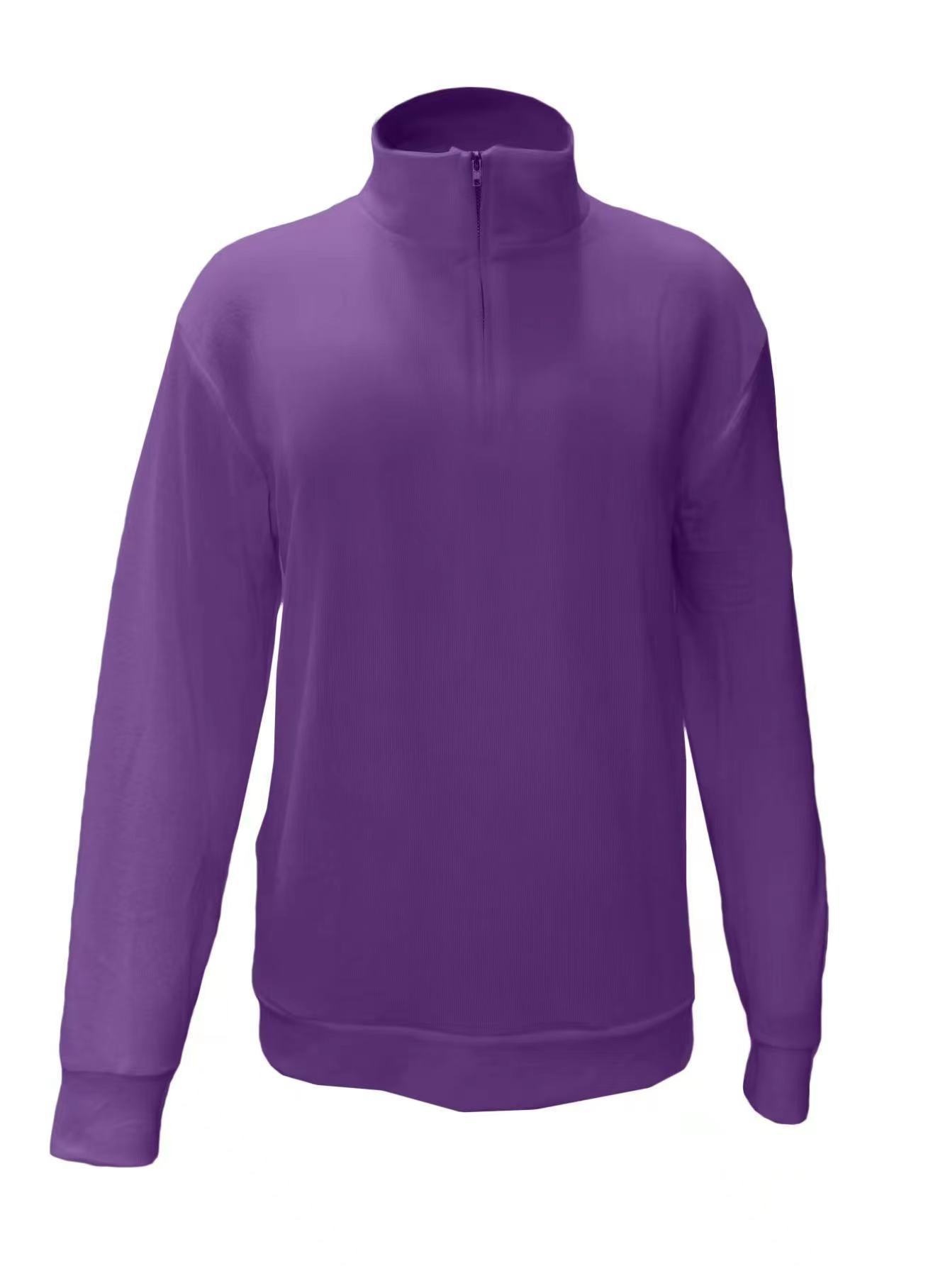 Erkek Çocuk Erkek Çocuk 2023 Yeni Yarım Fermuarlı V Yaka Örme Erkek Günlük Kazak Polo Tişört Toptan_voghion.com