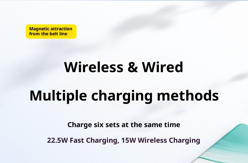 techglobe Wireless Magnetic Power Bank 10000mAh With Built-in Stand Convenient Portable Charger Custom Fast Charging_voghion.com