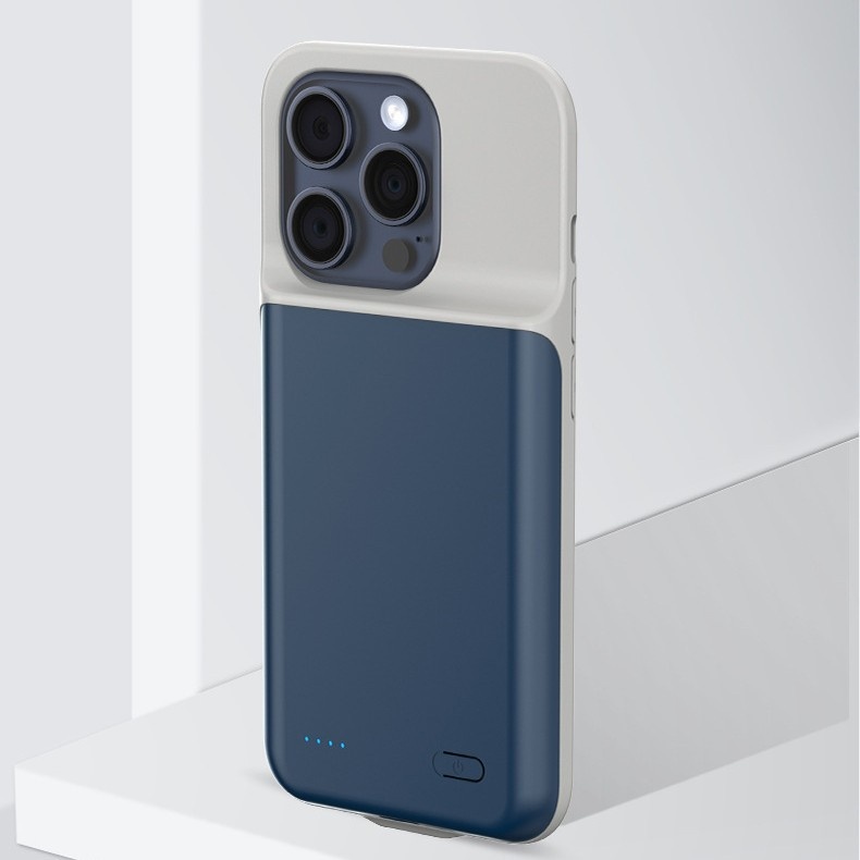 Chargeur portable sans fil à clip externe TechGlobe compatible avec iPhone 17/16/15/14/13/12/11_voghion.com