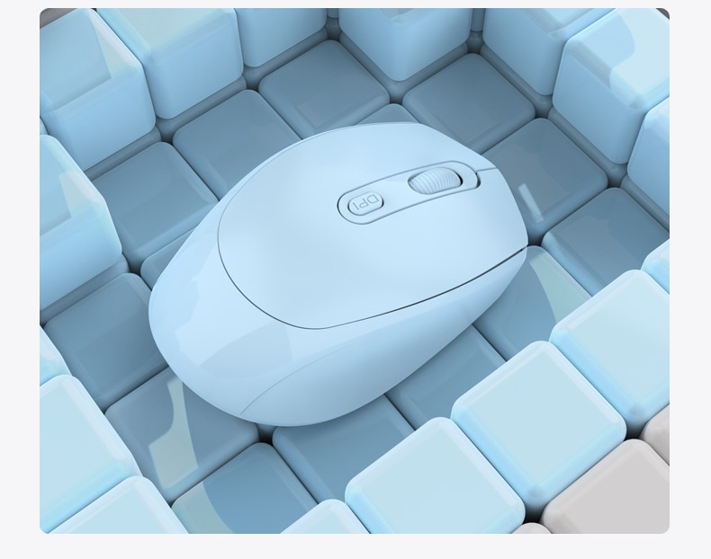 Techglobe Senlanni Mouse silenzioso wireless ricaricabile Bluetooth a doppia modalità Macron multicolore di tipo C_voghion.com