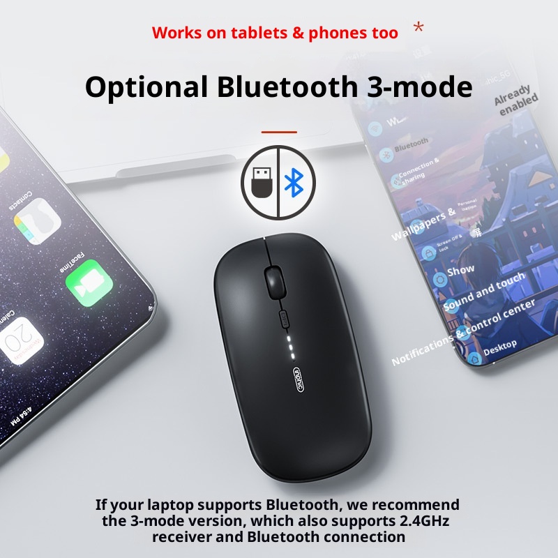 Digitex Digitex Wireless Bluetooth Mouse Silent Rechargeable For Men And Women Compatible With Direct From Manufacturer Wholesale_voghion.com