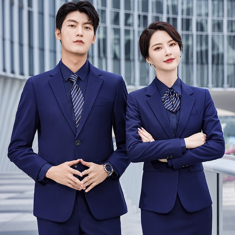 boy Unisex Black Suit Set Business Formal Workwear Gray Wholesale Men's Hot Sale_voghion.com