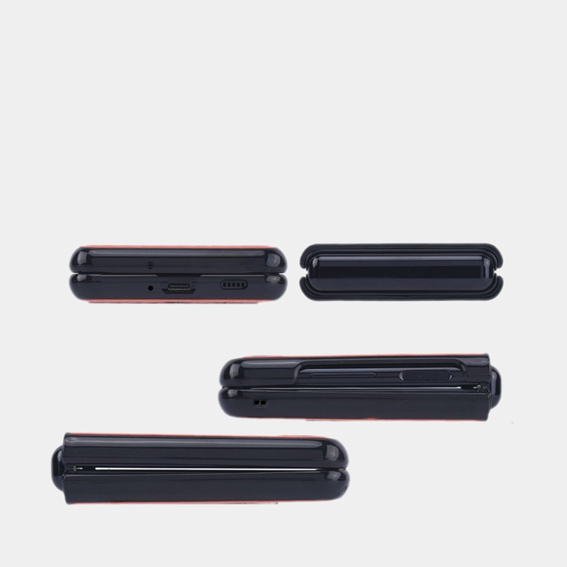 TechGlobe Schutzhülle für Nubia Flip2, stoßfest, mit Lederstruktur und Zahnradmuster_voghion.com