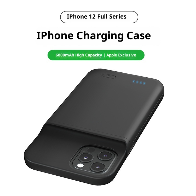 Chargeur portable sans fil à clip externe TechGlobe compatible avec iPhone 17/16/15/14/13/12/11_voghion.com