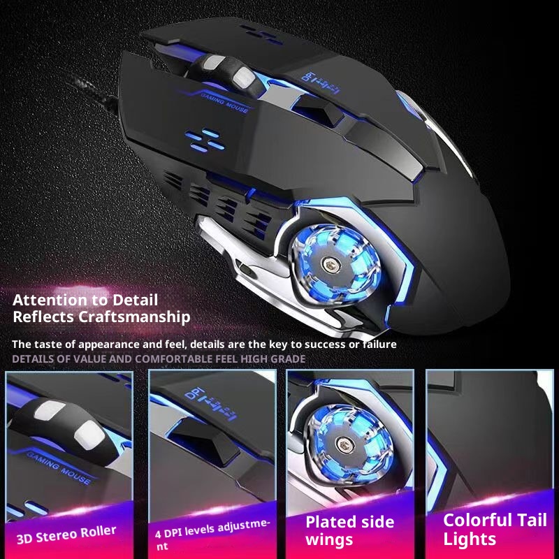 Mouse wireless Digitex Hot Wheels, silenzioso, con suono e rumore, per giochi e-sport, ricaricabile, luminoso, per ufficio, direttamente dalla fabbrica_voghion.com