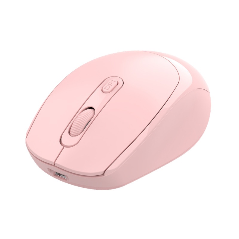 Techglobe Senlanni Mouse silenzioso wireless ricaricabile Bluetooth a doppia modalità Macron multicolore di tipo C_voghion.com