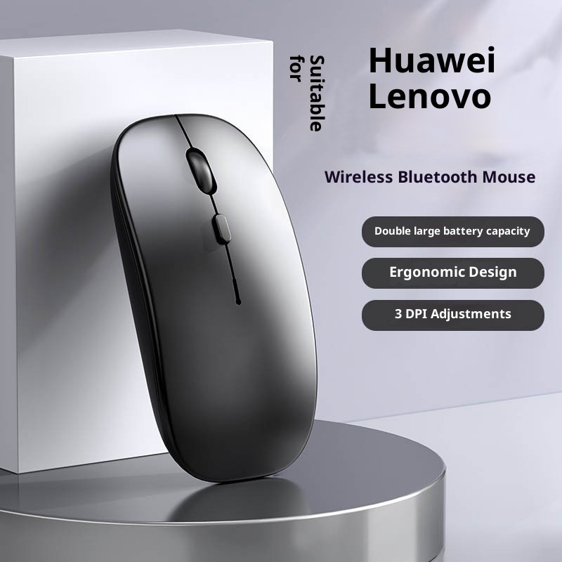 Techglobe Wireless Dual Mode FVW309S Rechargeable Bluetooth Office Silent Mouse Compatible With HP/Dell_voghion.com