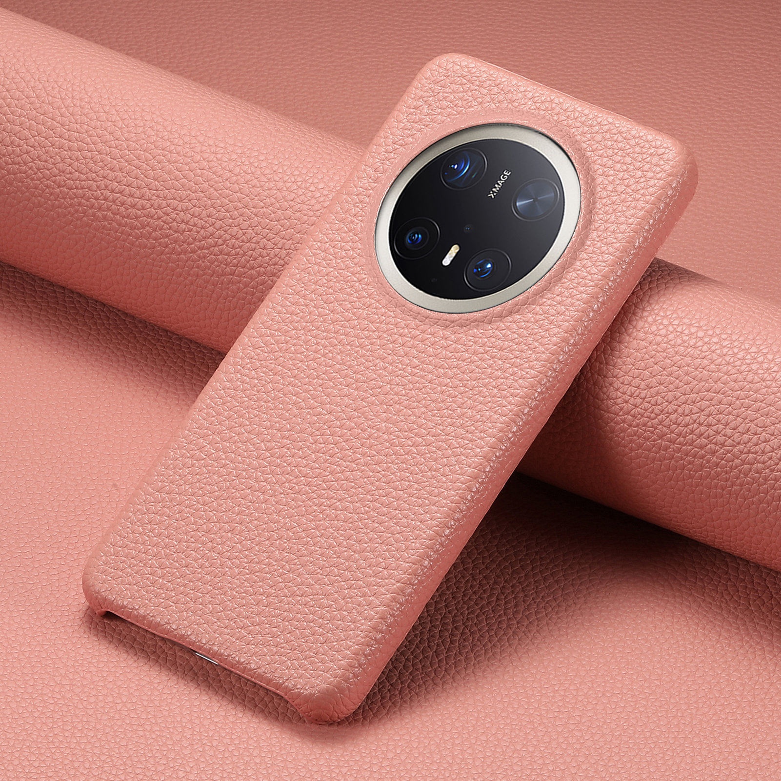 TechGlobe Hochwertiges Lych-Grain-Glattleder, hautfreundlich, kompatibel mit Mat70, groß, stoßfest_voghion.com