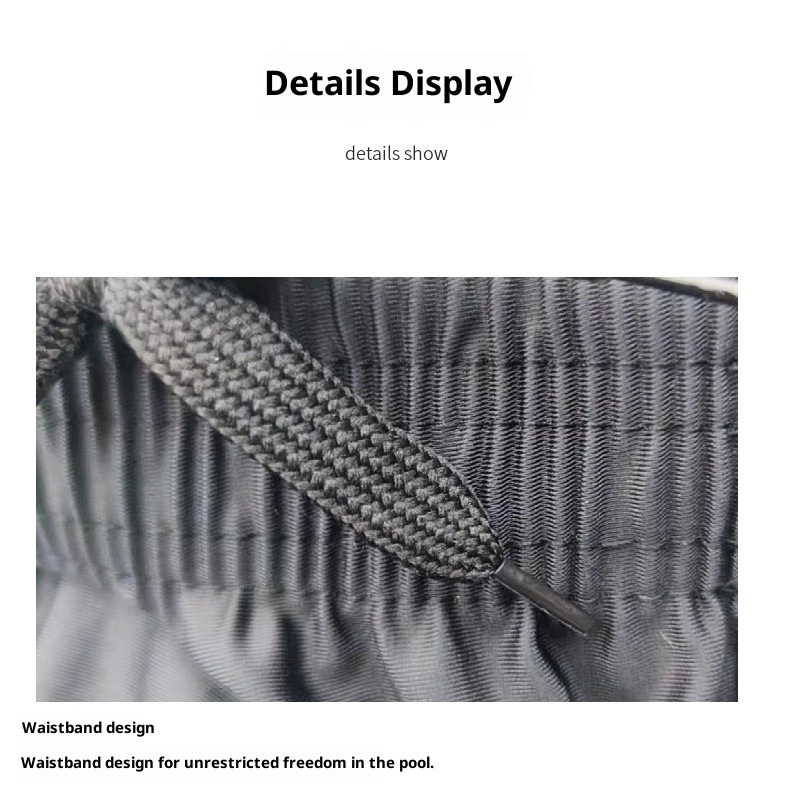 001 New Plus Size Swim Trunks For Men, Loose Comfortable, Extra Large Size, Boxer Style, Beach And Hot Spring Swimwear_voghion.com