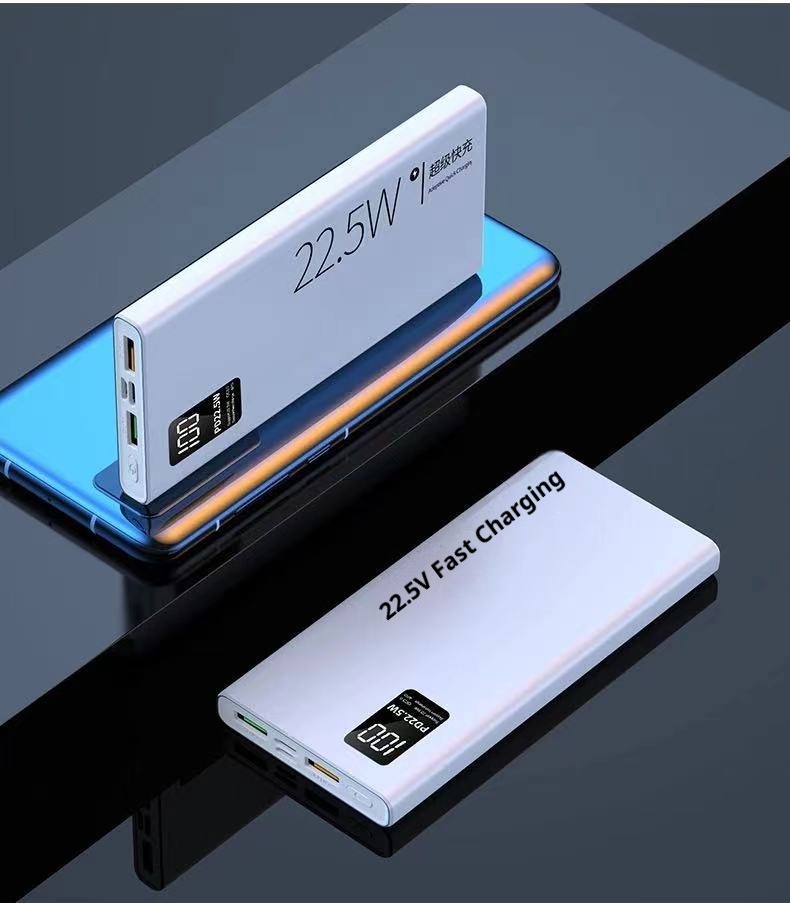 techglobe Factory Direct Super Fast Charging Large Capacity 30000mAh 3C Certified Power Bank 22.5W Gift Support_voghion.com