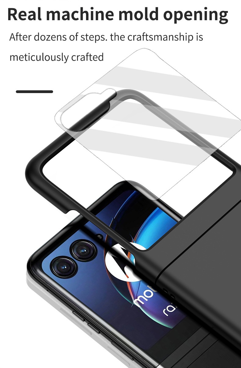 TechGlobe compatibile con Motorola Razr 60 Ultra Custodia e protezione per telefono con spray olio integrato Skin Feel Schermo pieghevole_voghion.com