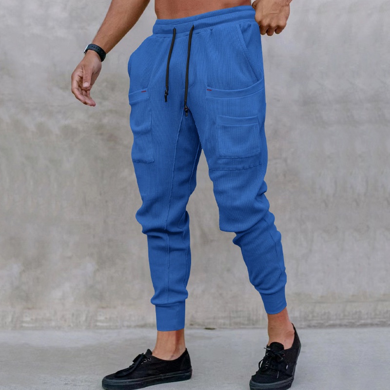 boy 2025 Cross-Border Autumn Sports Sweatpants Loose Joggers Multi-Pocket Men's Casual Long Pants_voghion.com