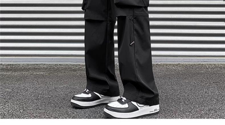 boy New American Style Cargo For Men, Spring And Autumn Trendy Outdoor Functional, Straight-Leg Large Size Casual Long_voghion.com